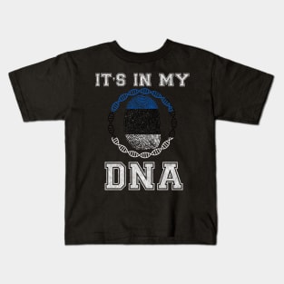 Estonia  It's In My DNA - Gift for Estonian From Estonia Kids T-Shirt